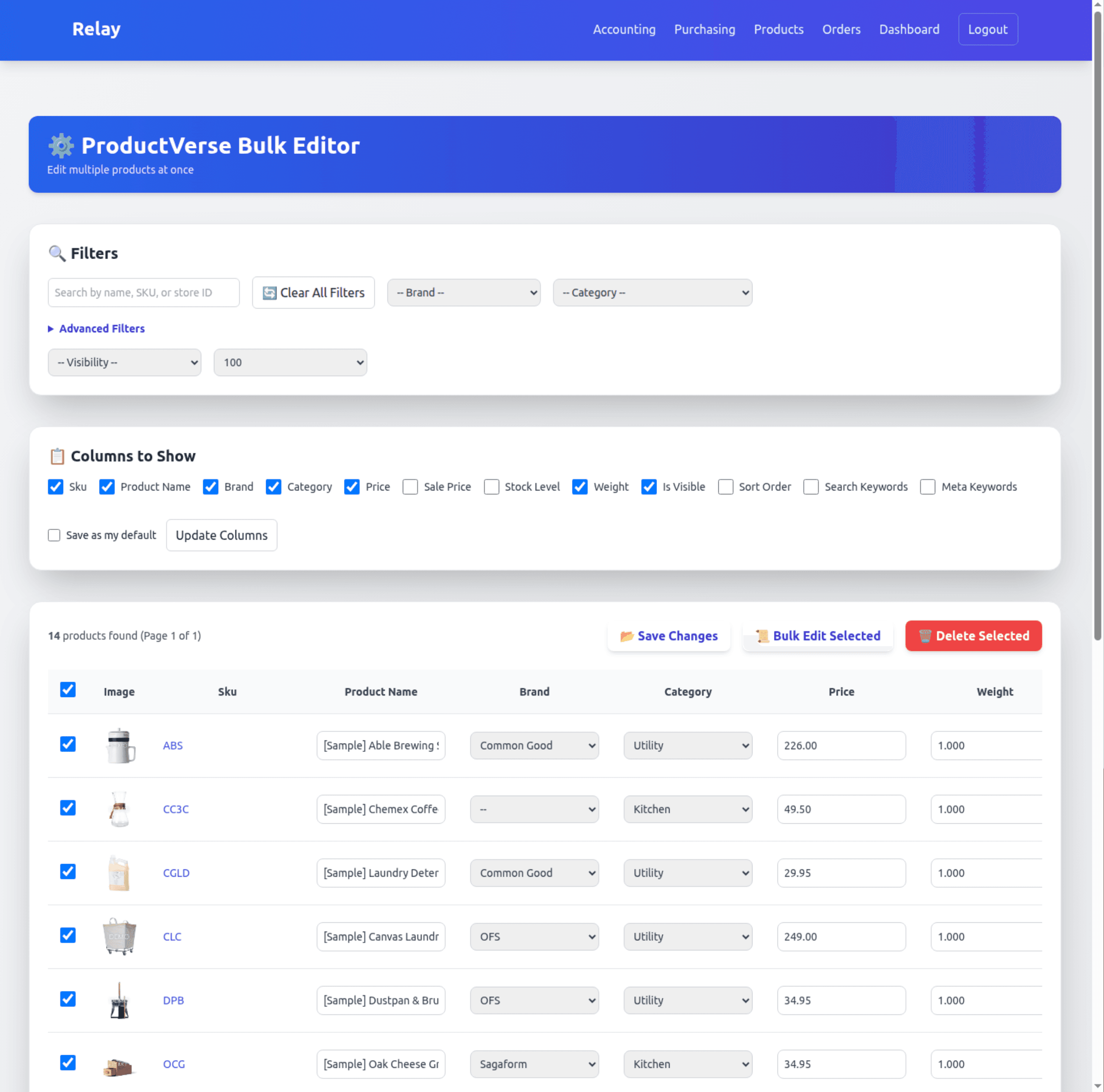 Elevator parts distributor — Websites and ecommerce